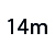 14 metrů