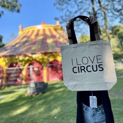 Plátěná taška | I love circus | CRCS FSHN