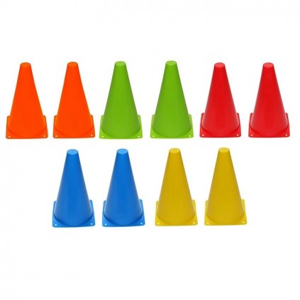 10 Pcs Soccer Training Marker Bucket 9In 23Cm Agility Marker Cone For Skateboard Soccer And Outdoor.jpg Q90.jpg .webp