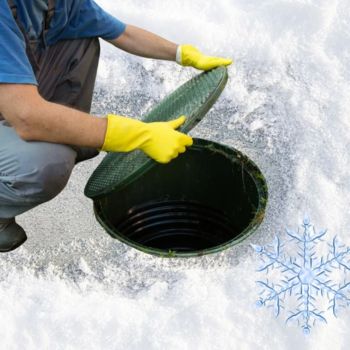 Jak čistit žumpu v zimě?