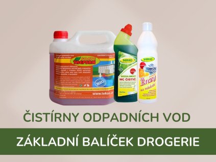 zakladni balicek pro cistirny odpadnich vod