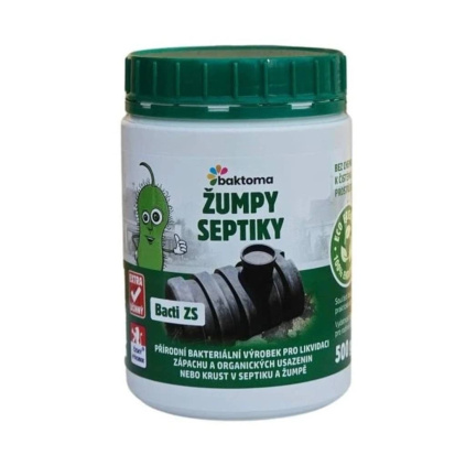 baktoma zs bakterie do zump a septiku 0 5kg