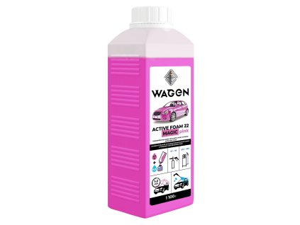 Aktivní pěna WAGEN 22 MAGIC růžová 1,1 kg