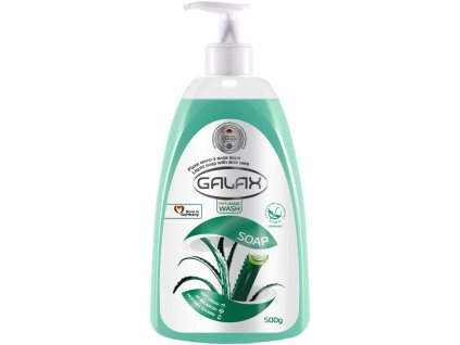 Tekuté mýdlo GALAX s aloe vera 500 ml