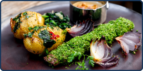 Fotografie restaurace/kavárny používájící filtr AQUA VIVA