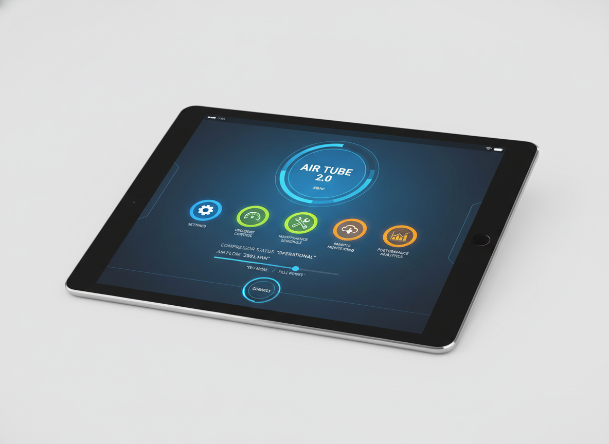 AIR TUBE 2.0 - aplikace pro kompresory ABAC