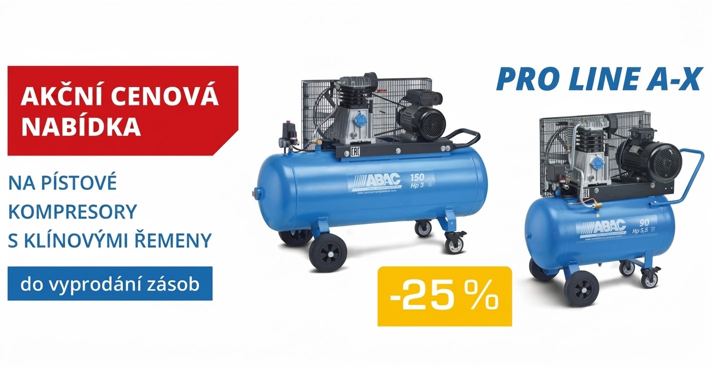 Akční sleva na kompresory