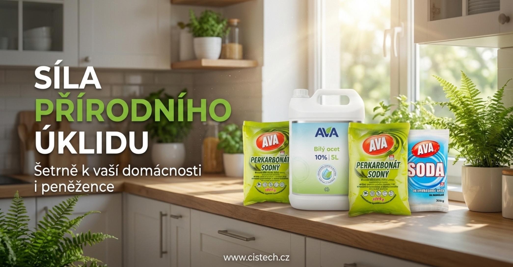 Ekologické čistící prostředky