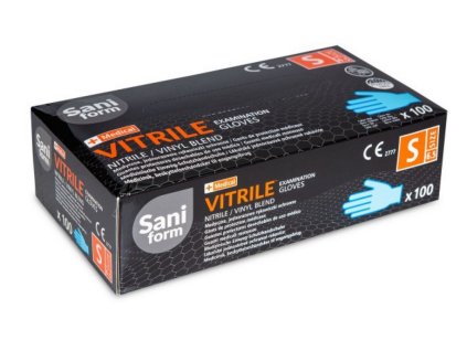 Rukavice VITRILE Pudr vel. S - 100 ks