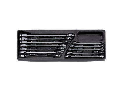 HONITON Sada ráčnových klíčů 12 dílů | plastové plato A