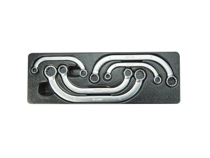 HONITON Sada očkových zahnutých klíčů 5 dílů | plastové plato A