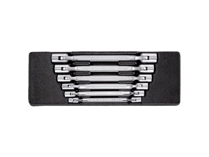 HONITON Sada nástrčných dvanáctihranných klíčů 6 dílů | plastové plato A