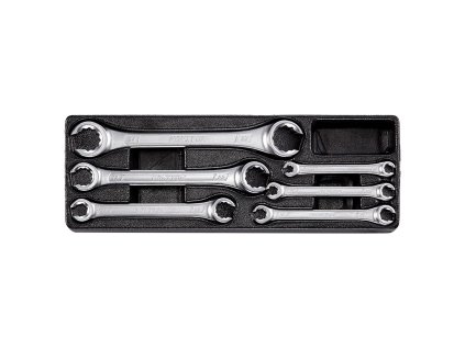 HONITON Sada klíčů na převlečné matice 6 dílů | plastové plato A