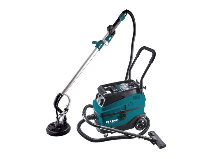 XTLINE Bruska na sádrokartony + Průmyslový vysavač na suché a mokré vysávání