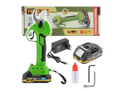 Aku nůžky na větve Procraft ES25Li