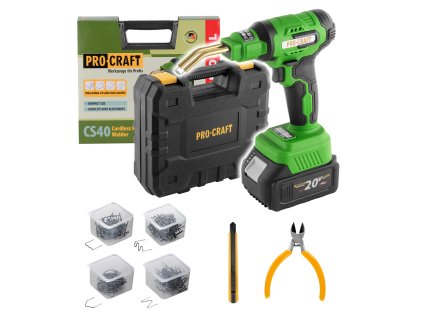 Aku pájecí pistole pro plasty Procraft CS40bb (bez baterie a nabíječky)