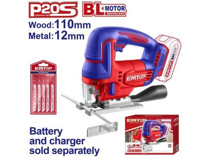Aku přímočará pila 20V 110mm solo
