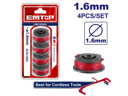 Sada 4 ks strun s cívkou