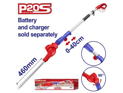 Aku plotostřih teleskopický 20V 46cm solo