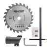 Pila kotoučová PROCRAFT KR1400, 185mm