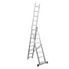 Žebřík hliníkový třídílný 3x8 Procraft  PLA3.508
