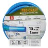 Modrá zahradní hadice Procraft PR-3KGH1915 3 vrstvy, 3/4" 15 m