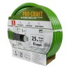 Zelená zahradní hadice Procraft PR-4GH1925 4 vrstvy, 3/4" 25 m