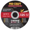 Řezný kotouč Procraft CD125x1.2