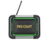 Aku rádio Procraft PJS20 DAB+, FM, Bluetooth 5.3, 80W (bez baterie a nabíječky)