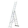 Žebřík hliníkový třídílný 3x6 Procraft PLA3.340