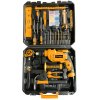 EID448-KIT - El. vrtačka v kufru + set  ruční nářadí