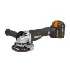 WX812 - Aku úhlová bruska 20V 125mm 1x4Ah - Powershare
