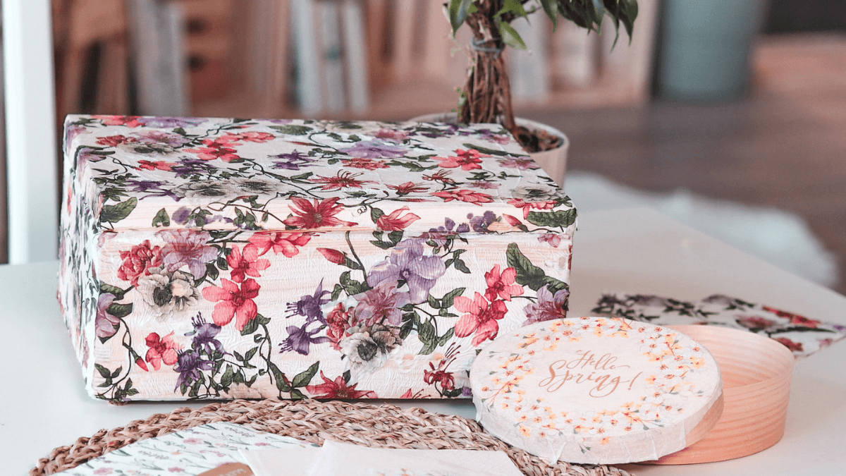 Ubrousková technika decoupage pro začátečníky