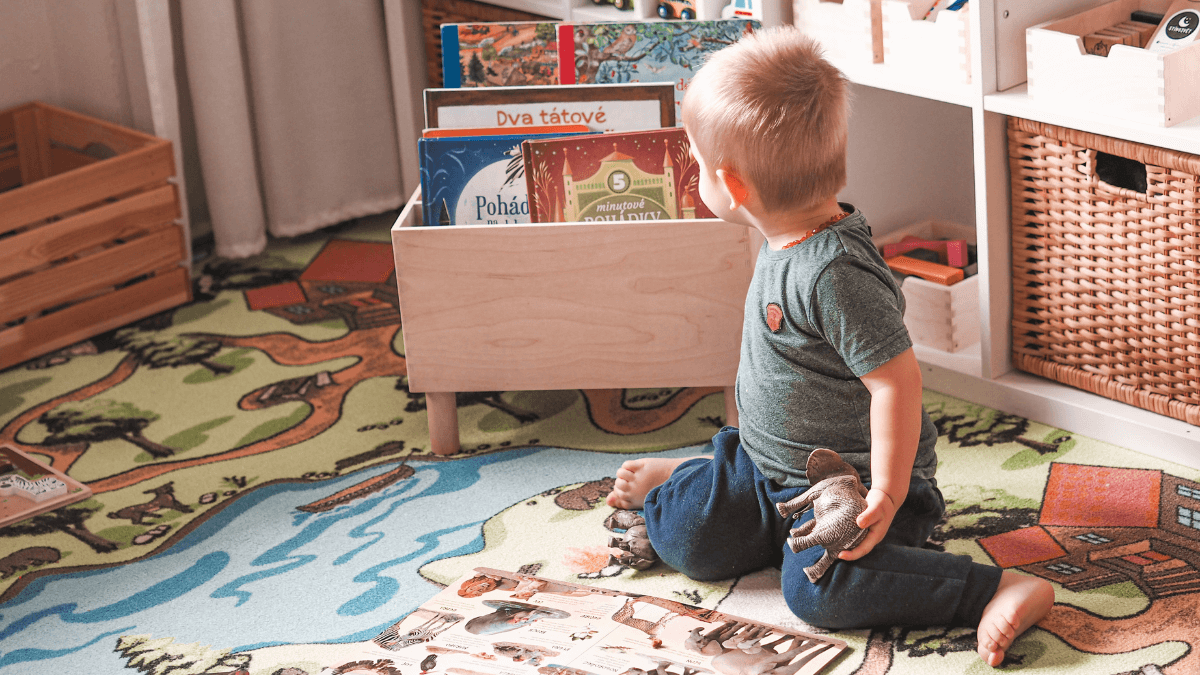 Jak vyrobit dětskou knihovnu za zlomek ceny?