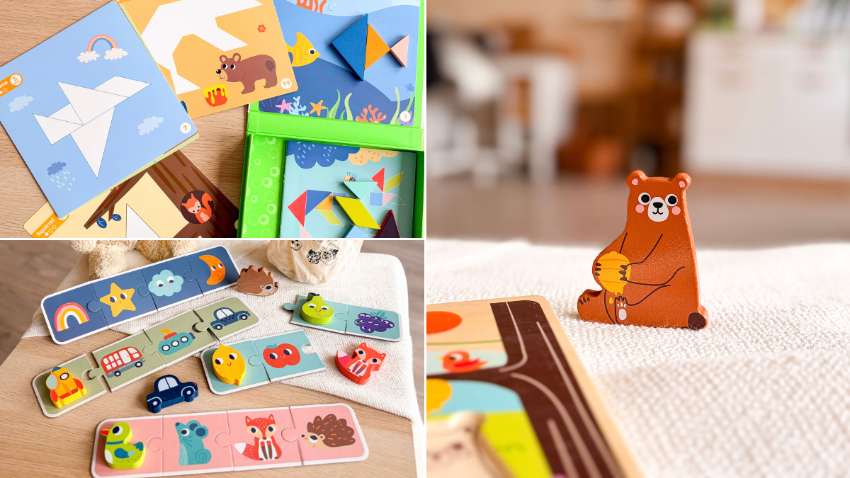 Dřevěné puzzle pro děti: Jak vybrat správnou skládačku podle věku a co tím dítě získá