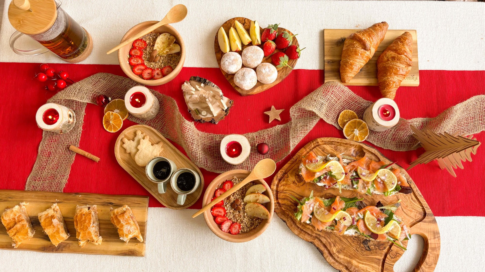 Vánoční snídaně jako moment: inspirace, tipy, dekorace