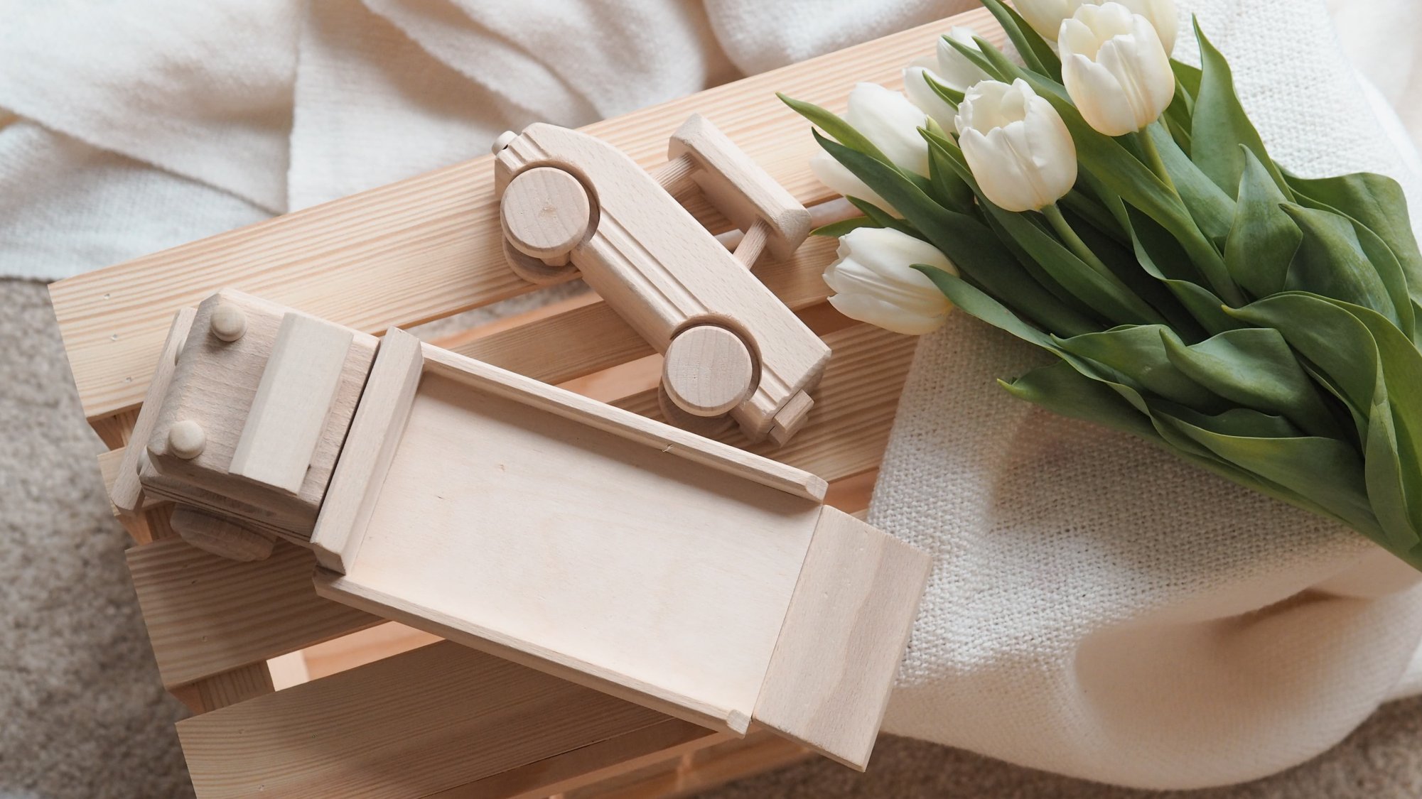 Dřevěné hračky - krásné, trvanlivé a nikdy neomrzí