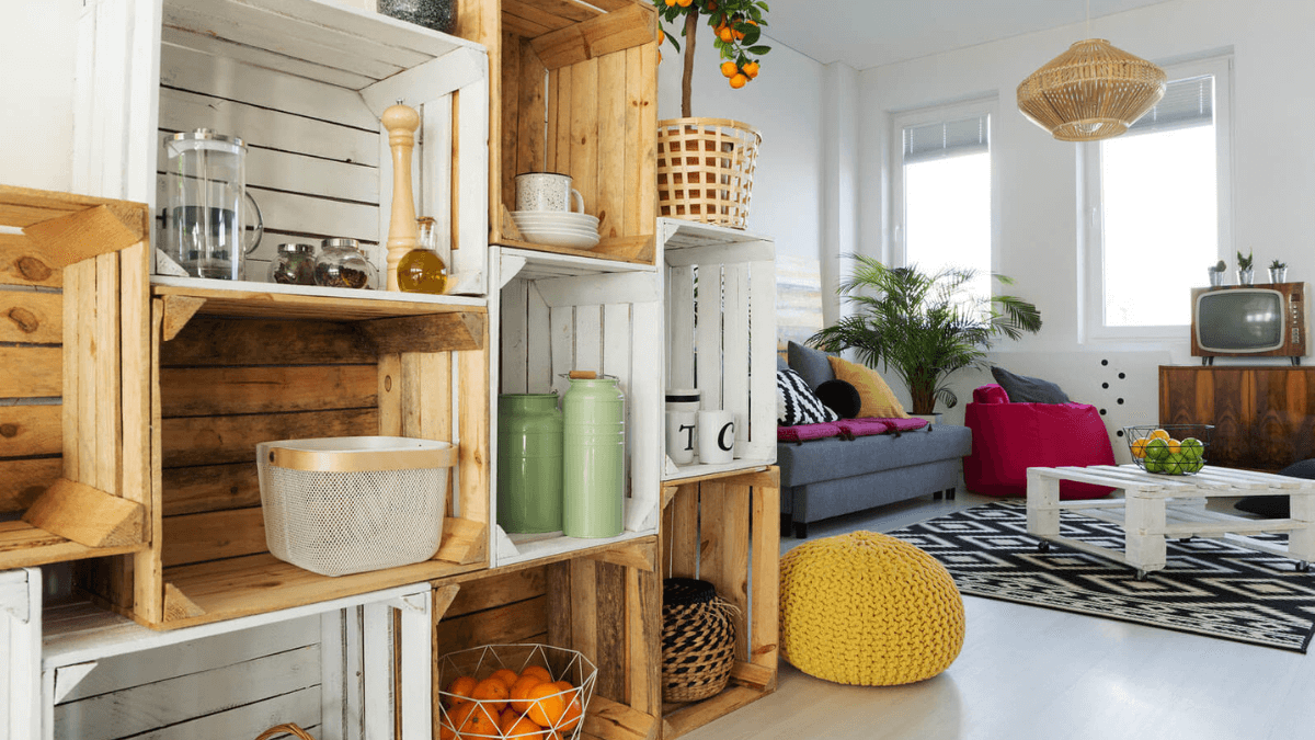 Interiér jako ze škatulky