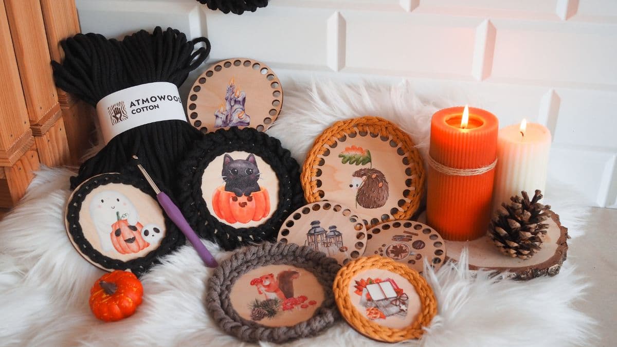 DIY návod: Háčkujeme podzimní dekorace