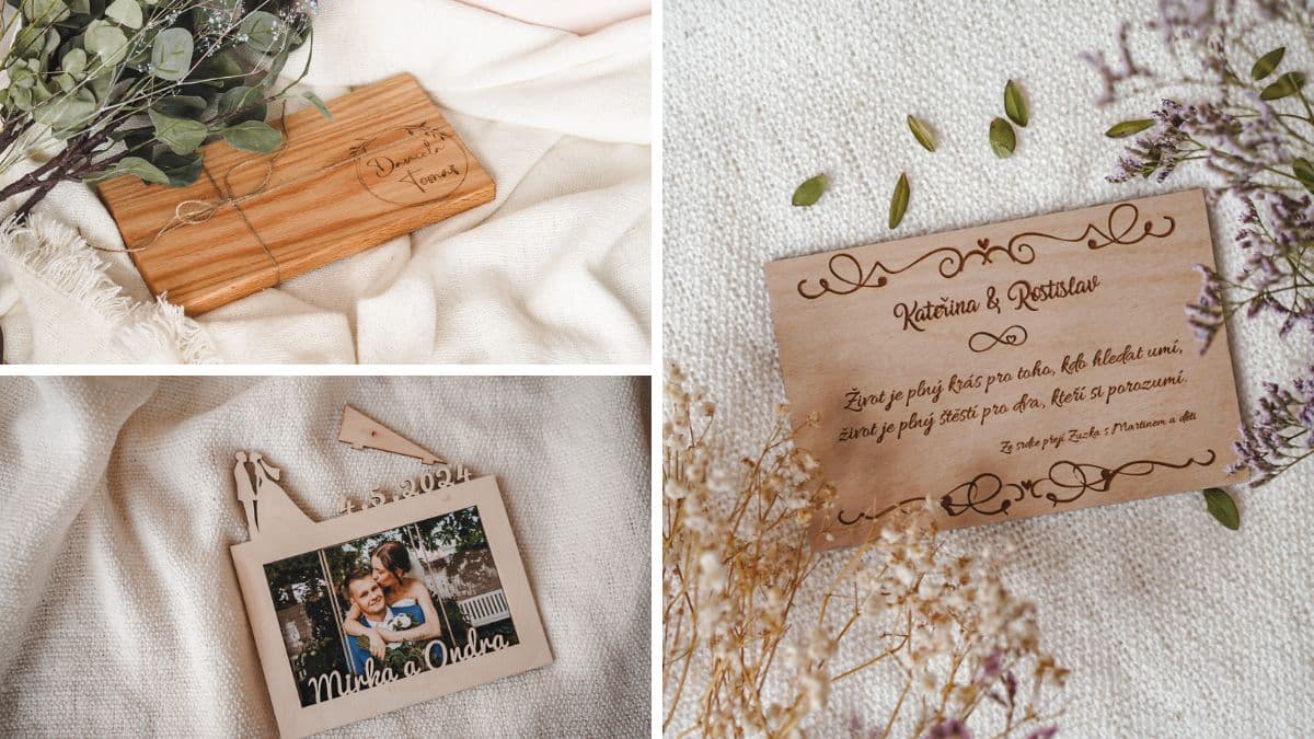 Tipy na svatební dárky pro rok 2025