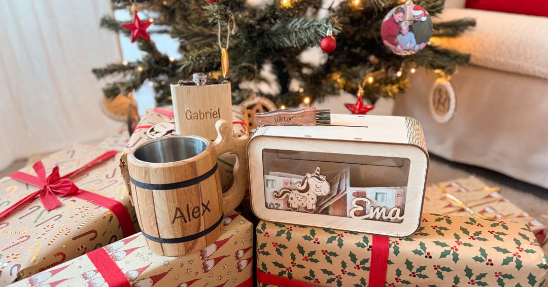 Dárky na poslední chvíli: dřevěné řešení, které stihnete včas