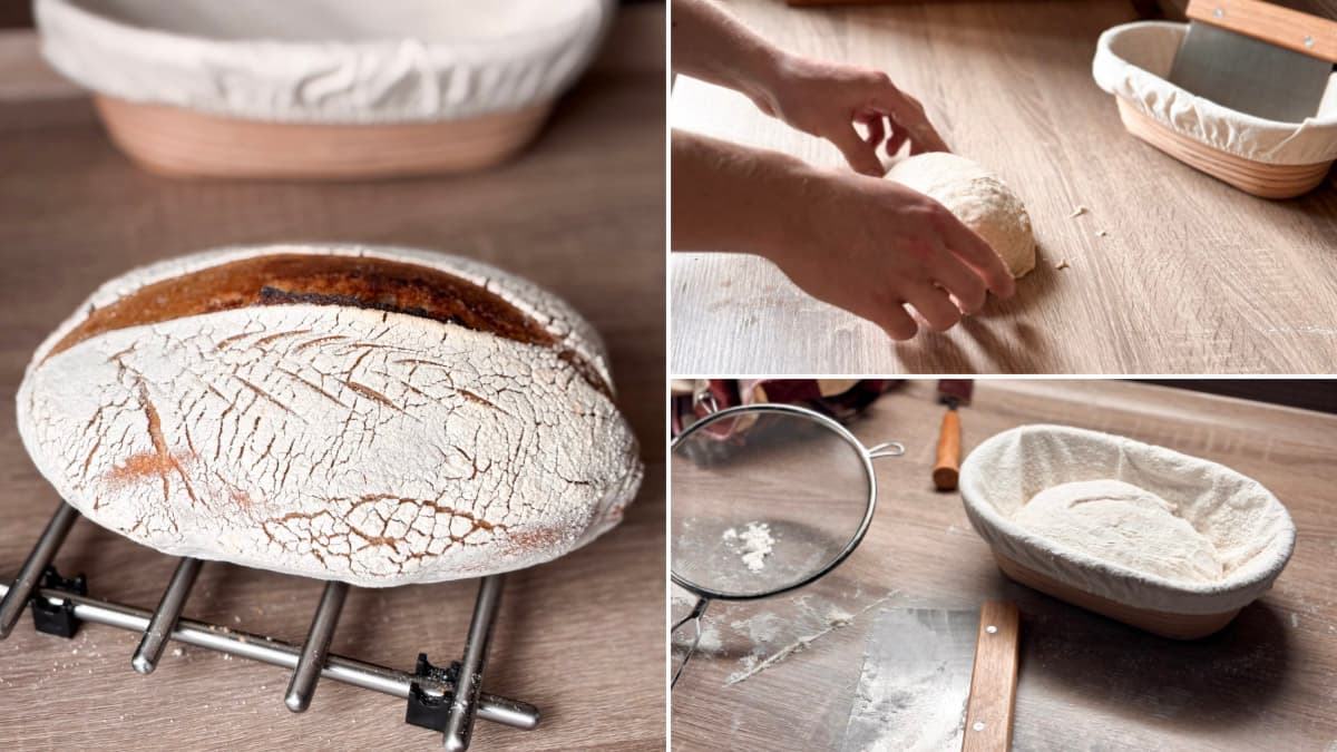 Pečení domácího chleba: Ošatky a kynutí krok za krokem