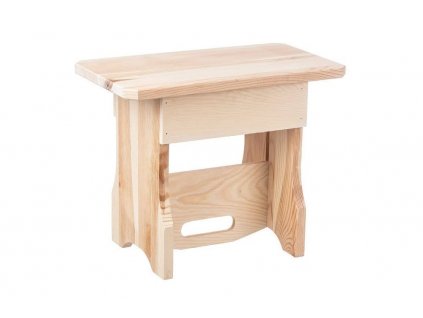 Dřevěná stolička 2v1