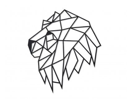 Nástěnné dřevěné puzzle - Hlava lva