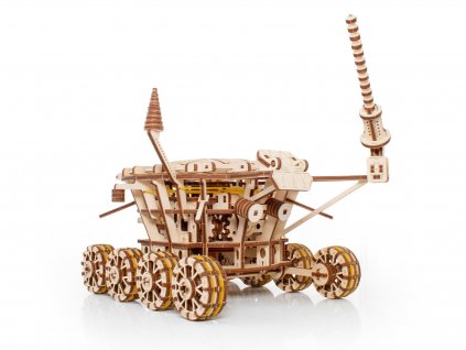 Dřevěné mechanické 3D puzzle - Lunochod