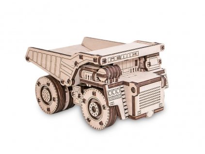 Dřevěné mechanické 3D puzzle - Belaz Mini