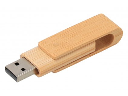 Dřevěný USB disk 16GB - bambus