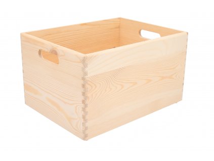 Dřevěný box 40 x 30 x 23 cm