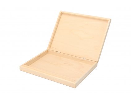 Dřevěná krabička na A4