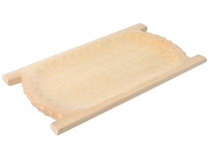 Dřevěné dlabané korýtko 80 cm